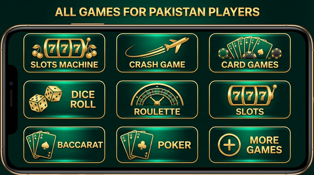 Main screen of Karachi 777.version.slots low budget games page for PK players