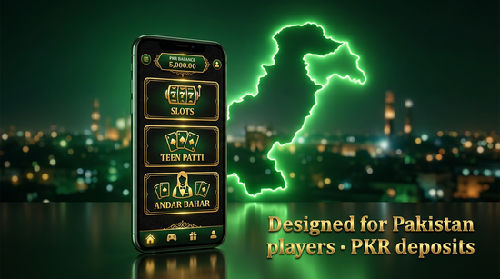 Main screen of Karachi 777.version.slots low budget pk page for PK players